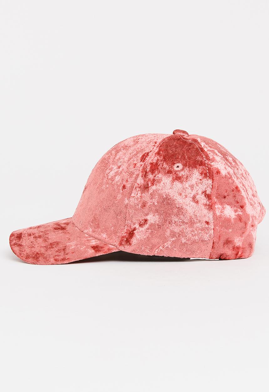 Pop Candy - Velveteen Cap Mid Pink