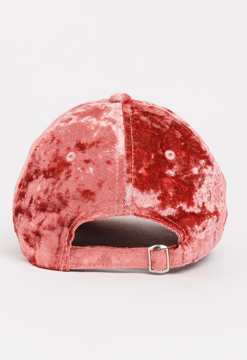 Pop Candy - Velveteen Cap Mid Pink