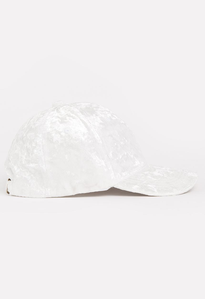 Pop Candy - Velveteen Cap White