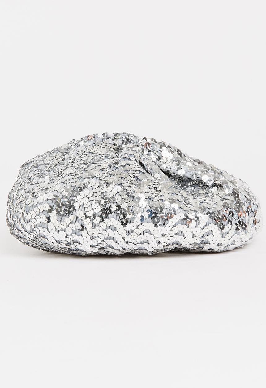 Pop Candy - Glitter Beret Silver