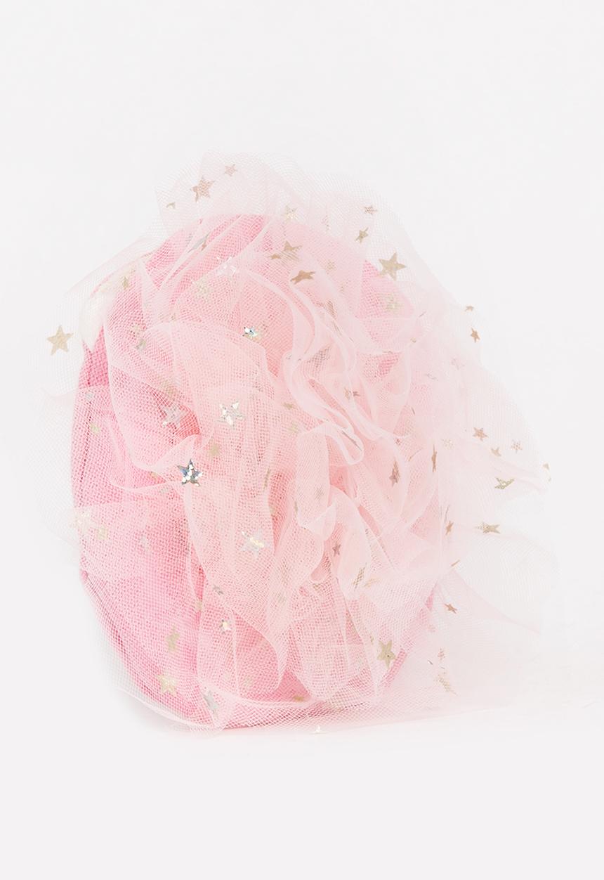 Pop Candy - Sling Bag with Glitter Detail Mid Pink