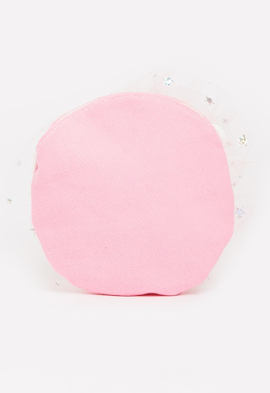 Pop Candy - Sling Bag with Glitter Detail Mid Pink