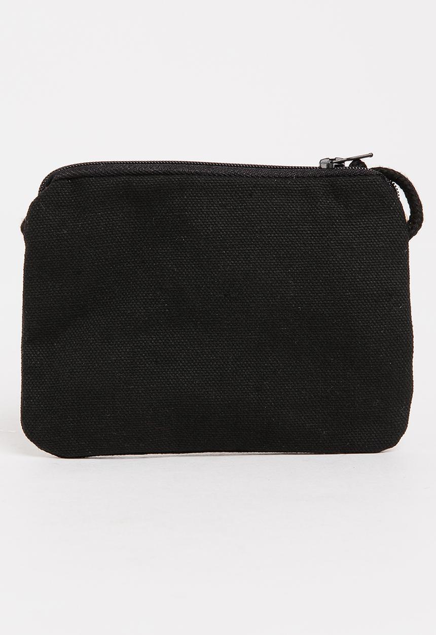 Pop Candy - Sling Bag with Pom-Pom Detail Black