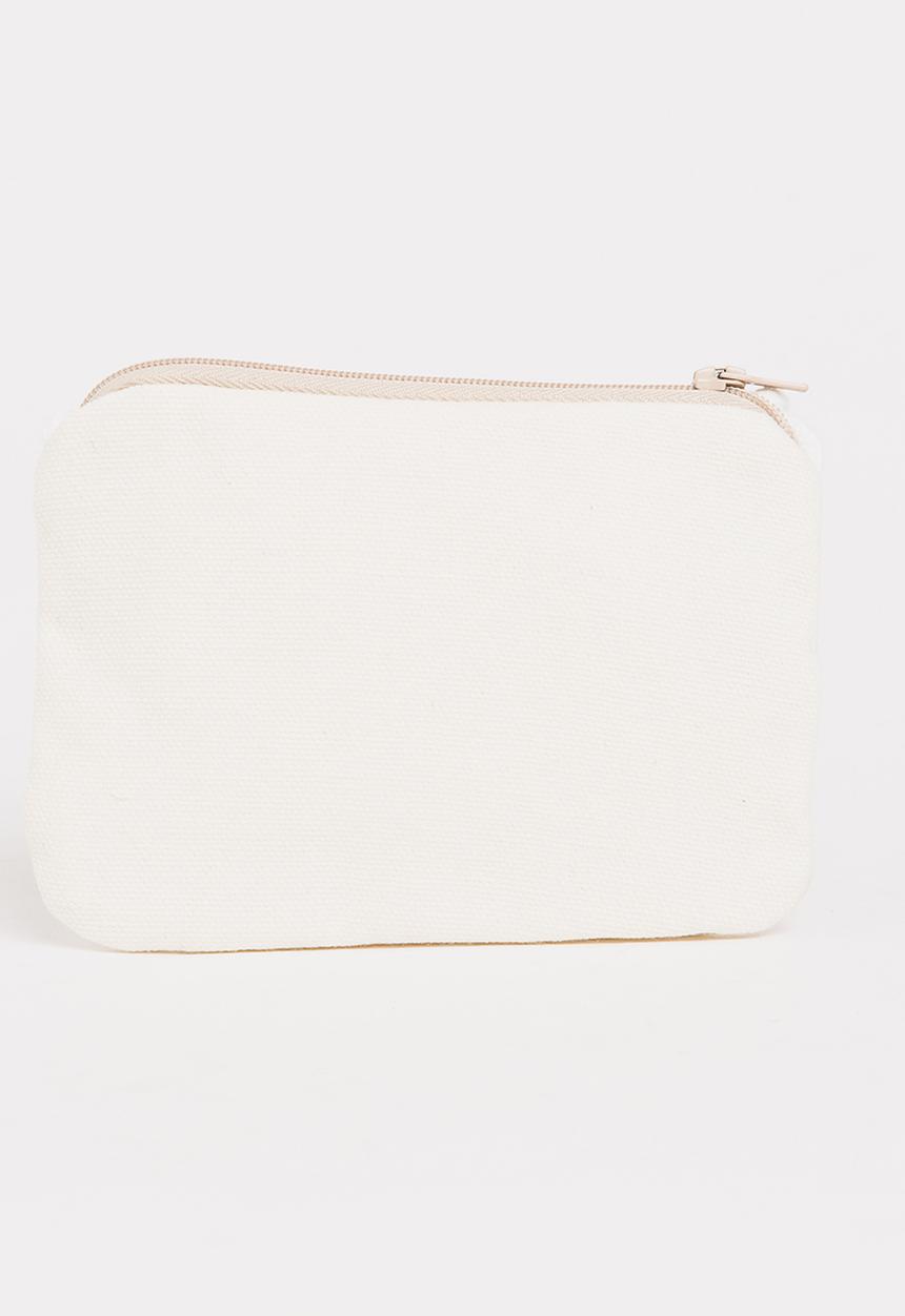 Pop Candy - Sling Bag with Pom-Pom Detail Off White