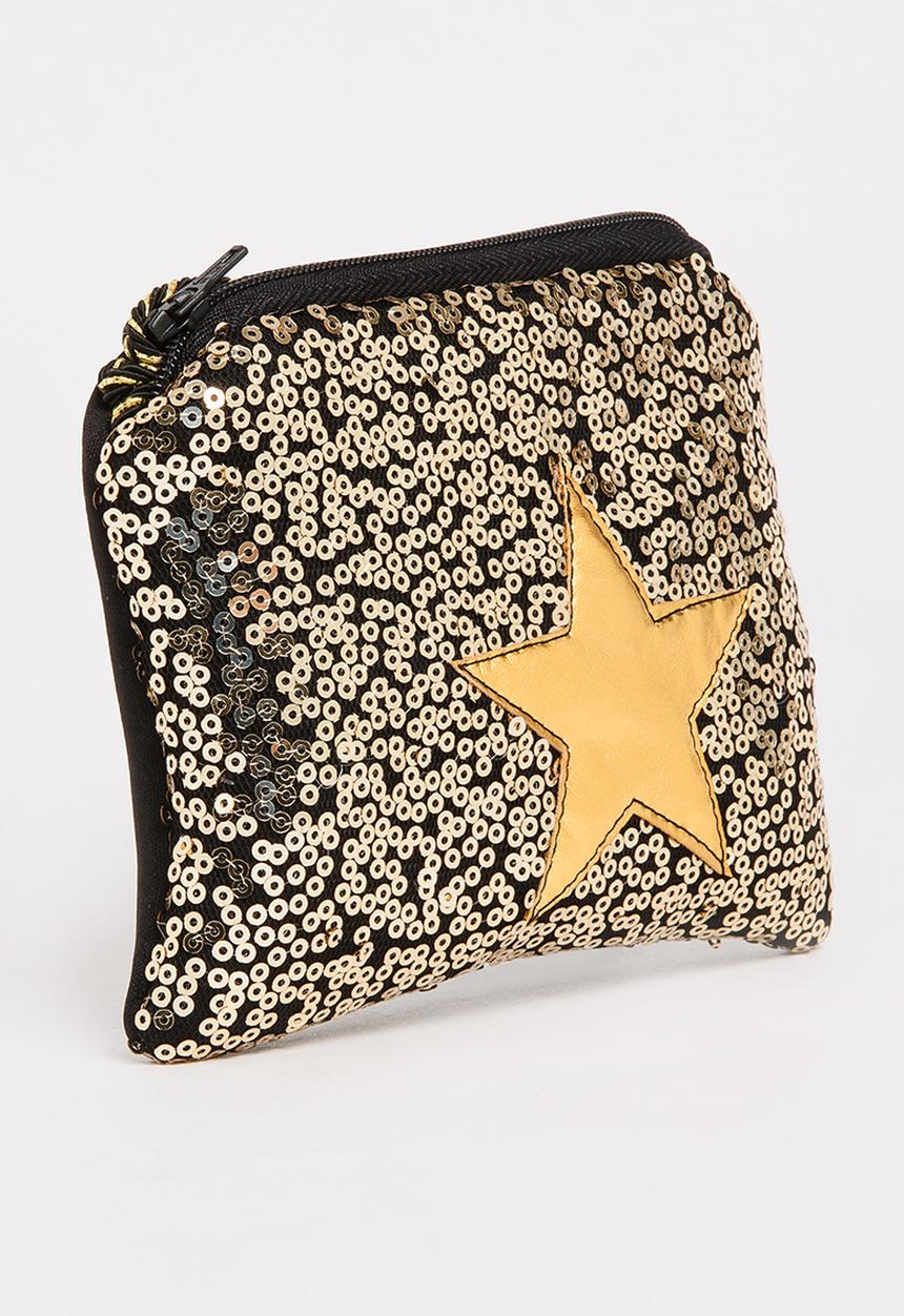 Pop Candy - Sling Bag with Star Detail Black