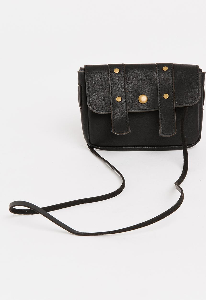 Pop Candy - Sling Bag with Studs Black