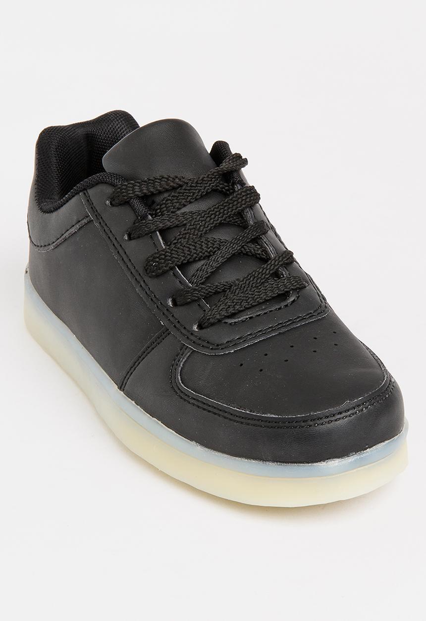 Pop Candy - Light Up Rechargeable  Sneaker Black