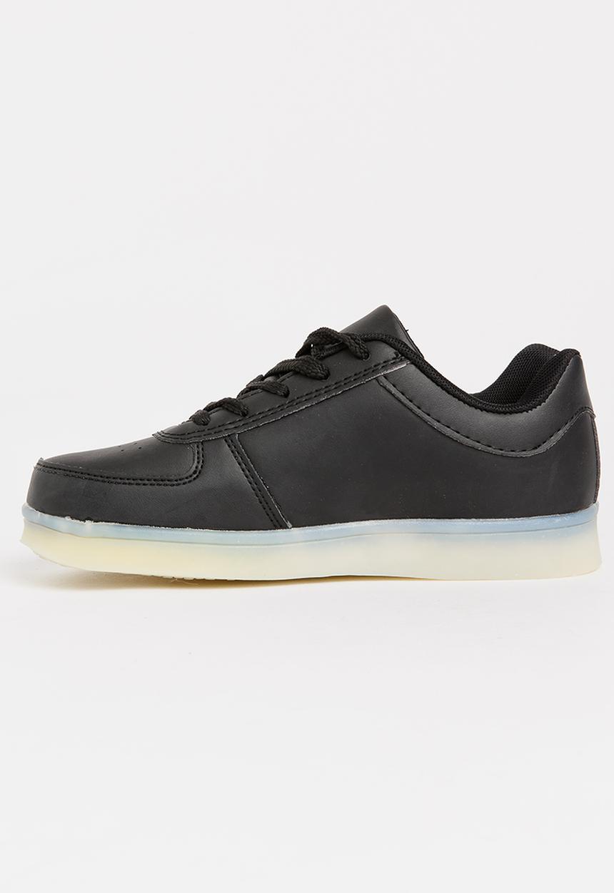 Pop Candy - Light Up Rechargeable  Sneaker Black