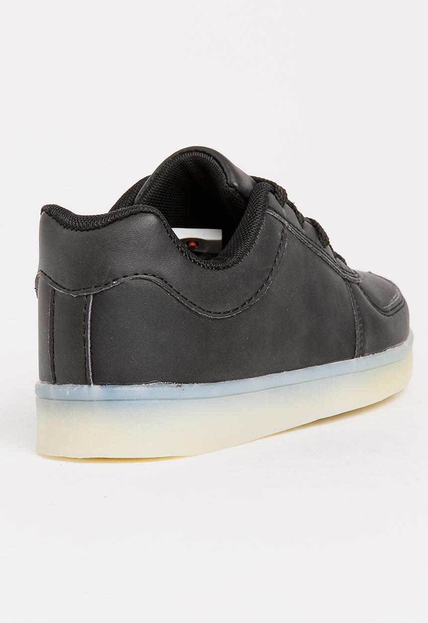 Pop Candy - Light Up Rechargeable  Sneaker Black