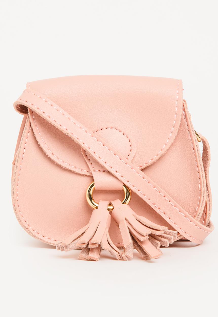 Pop Candy - Sling Bag with Belt Detail Mid Pink