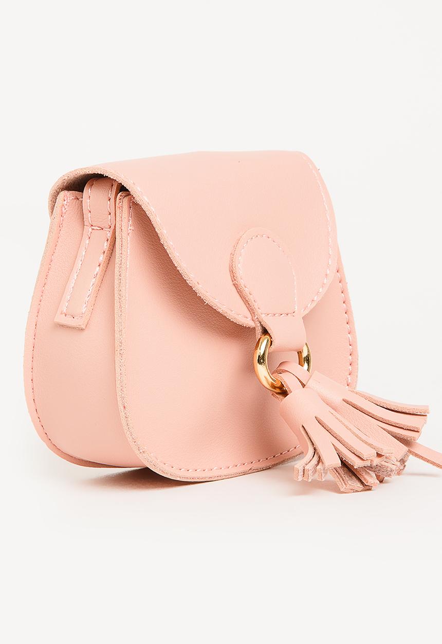 Pop Candy - Sling Bag with Belt Detail Mid Pink