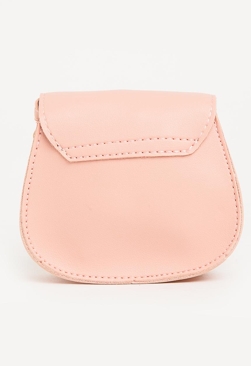 Pop Candy - Sling Bag with Belt Detail Mid Pink