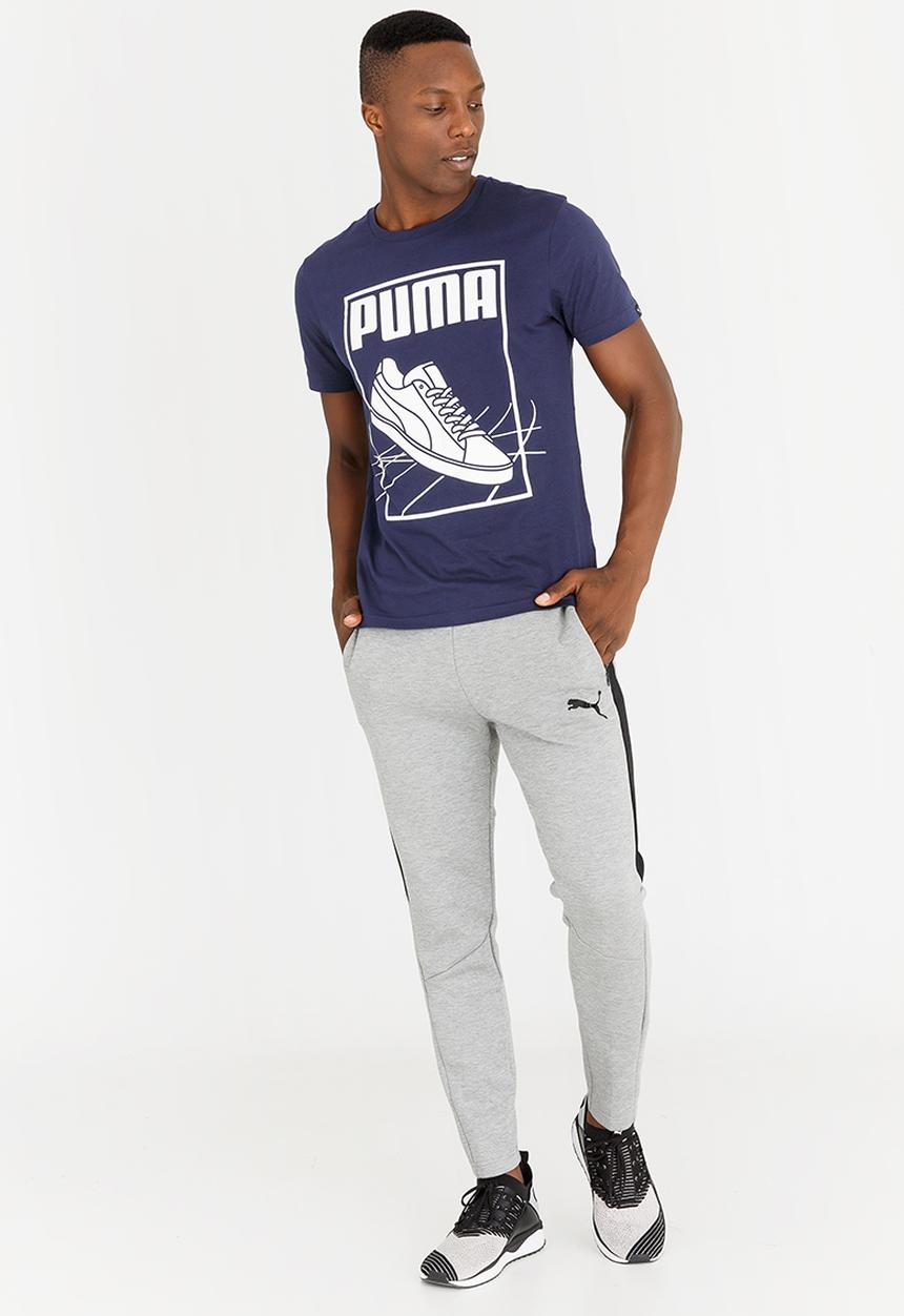 PUMA - Puma Track Tee Mid Blue