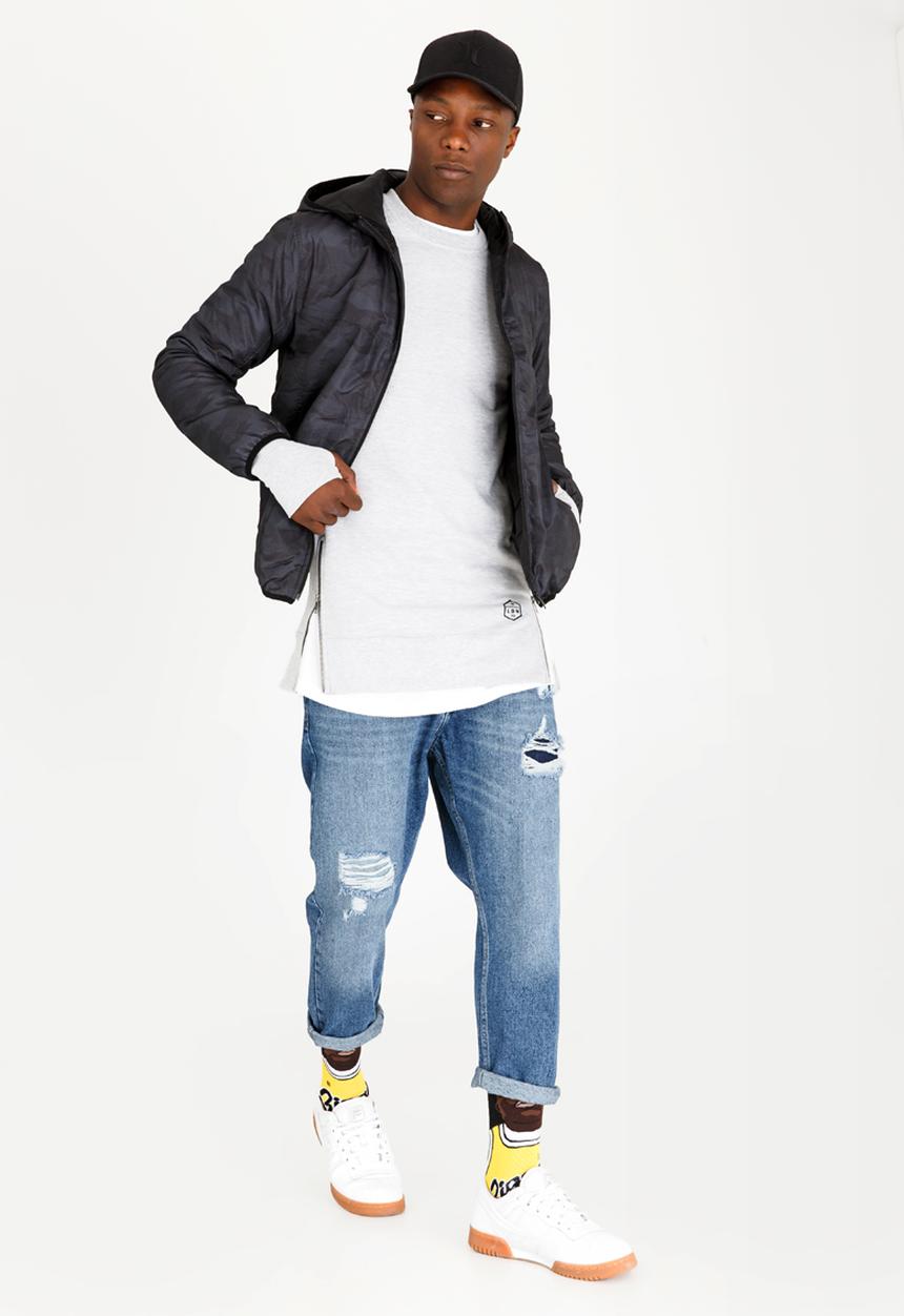 Brave Soul - Descent Windbreaker Jacket Black
