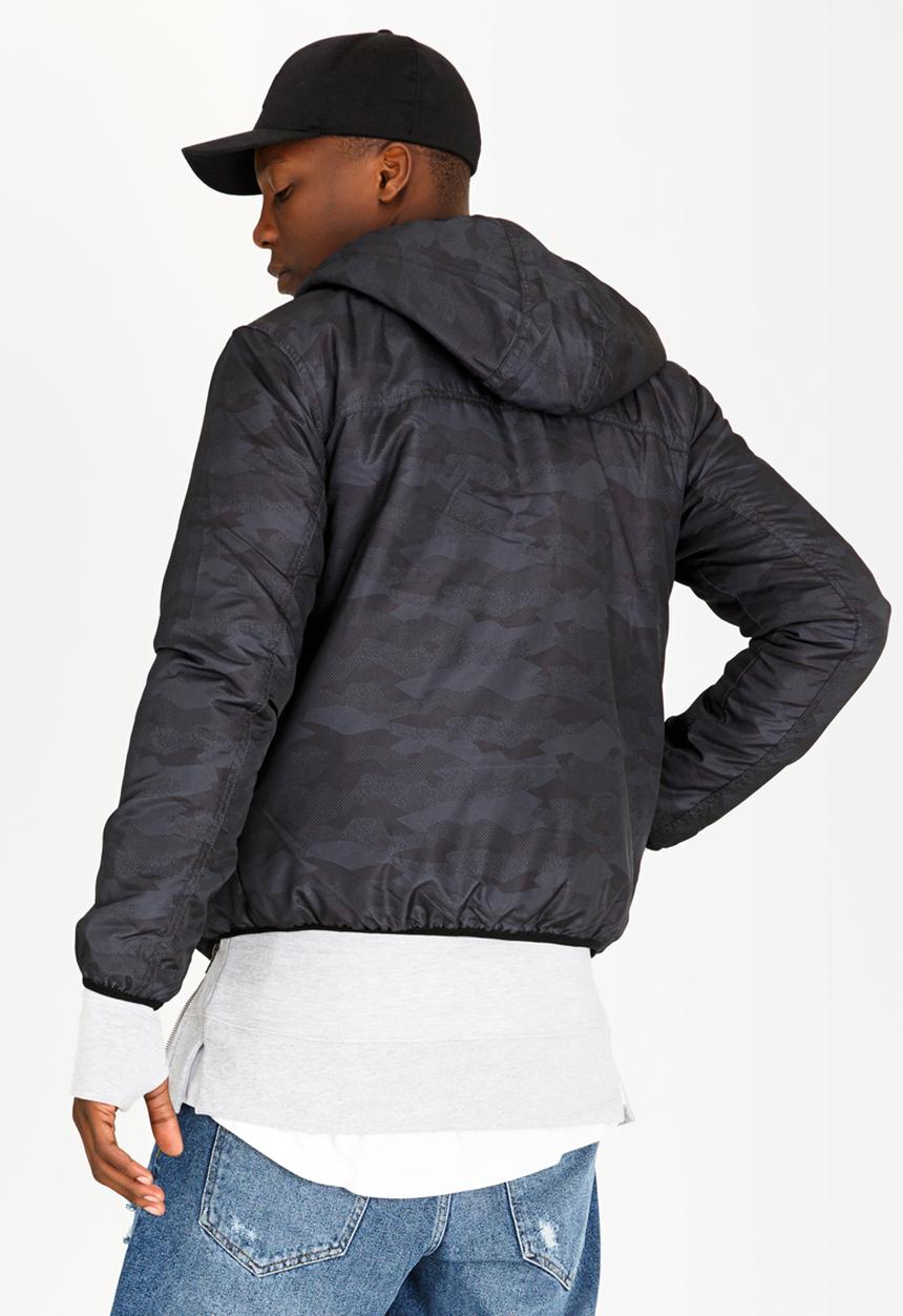 Brave Soul - Descent Windbreaker Jacket Black