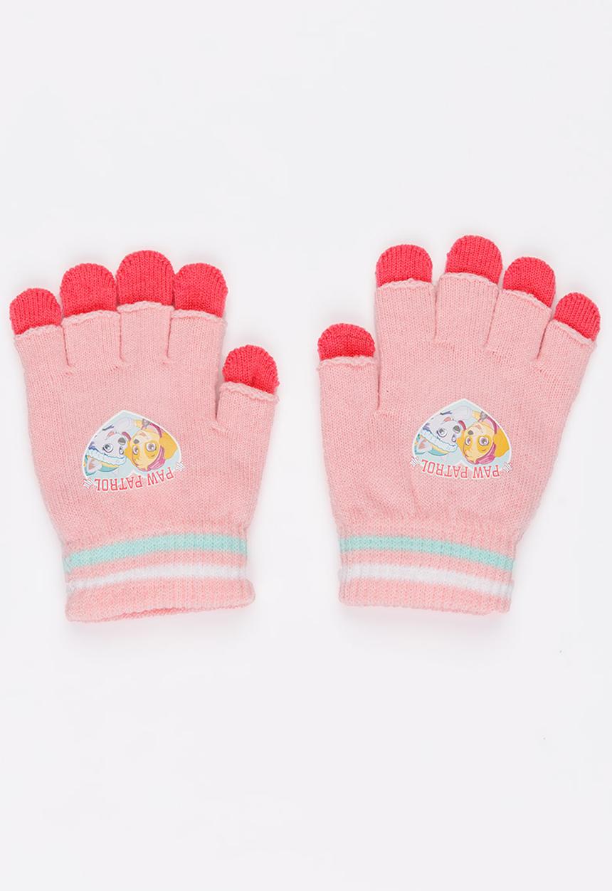 Character Fashion - Paw Patrol 2 Pack Gloves Mid Pink