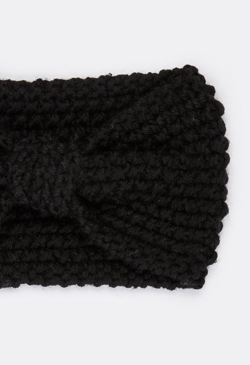 Pop Candy - Crochet Headband Black