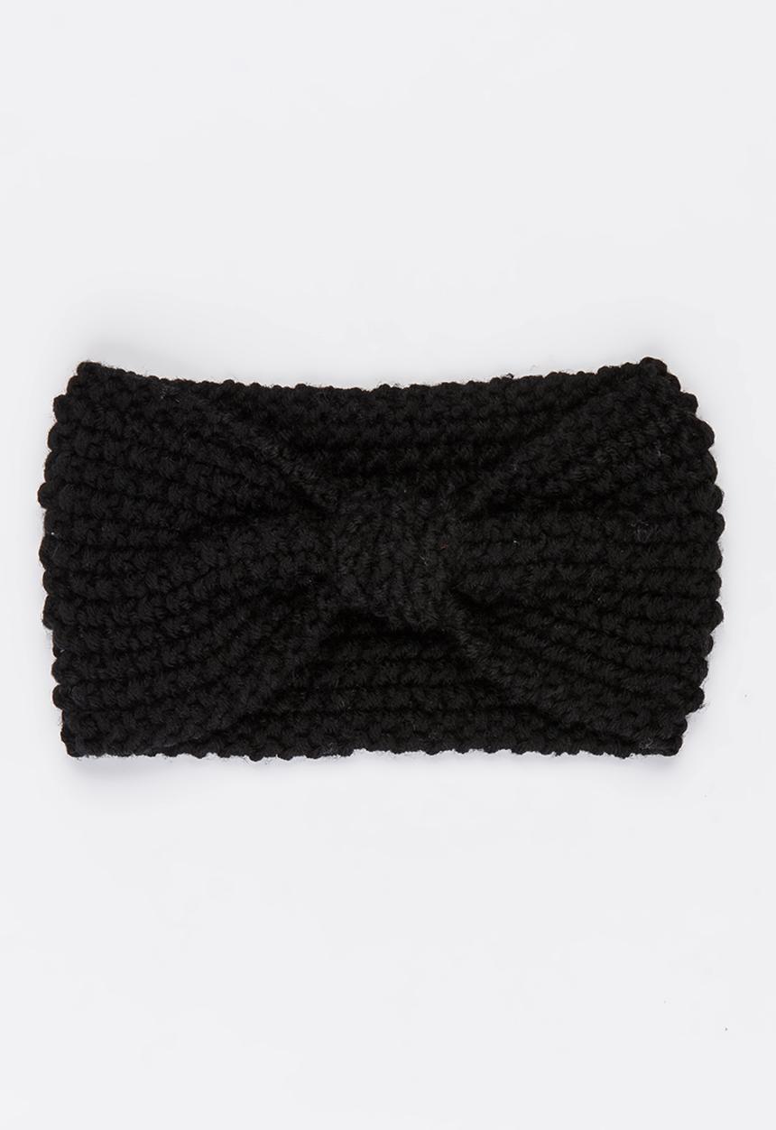 Pop Candy - Crochet Headband Black