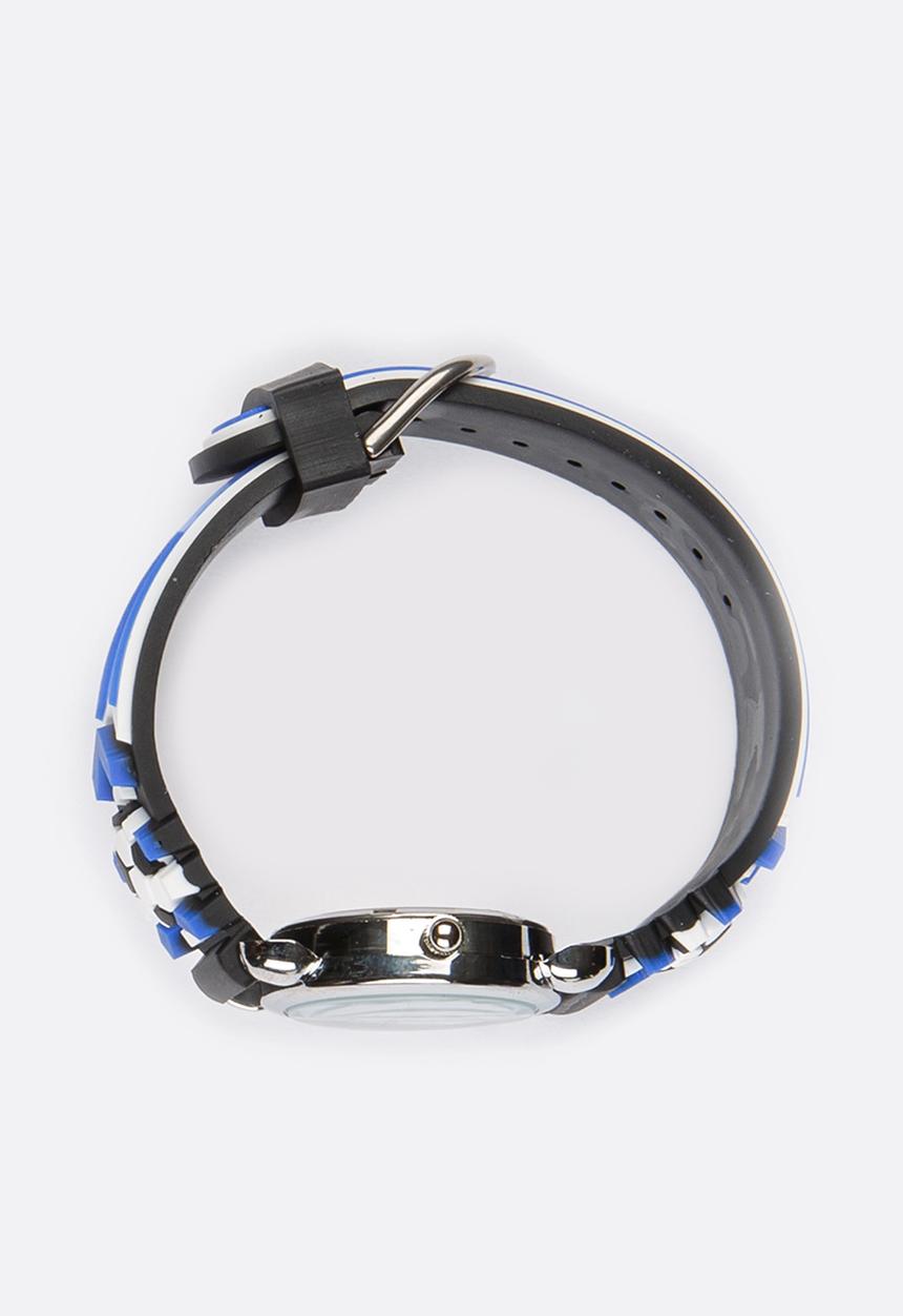 Cool Kids - Boys 3D Soccer  Watch Blue