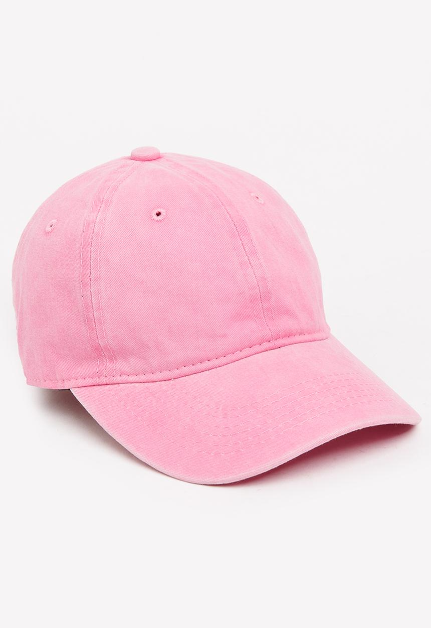 Pop Candy - Denim Peak Cap Mid Pink