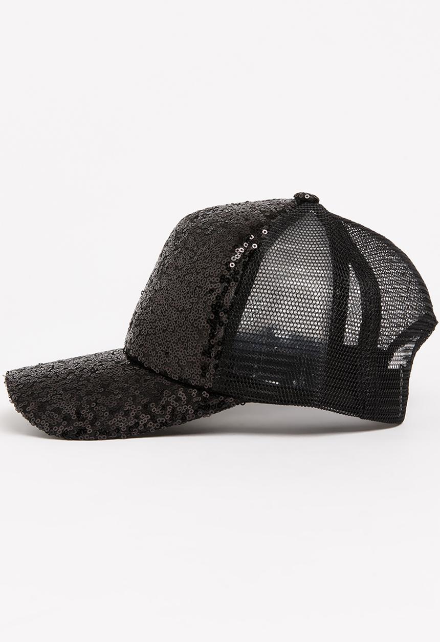 Pop Candy - Glitter Cap Black