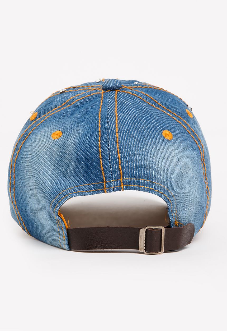 Pop Candy - Denim Star Cap Dark Blue