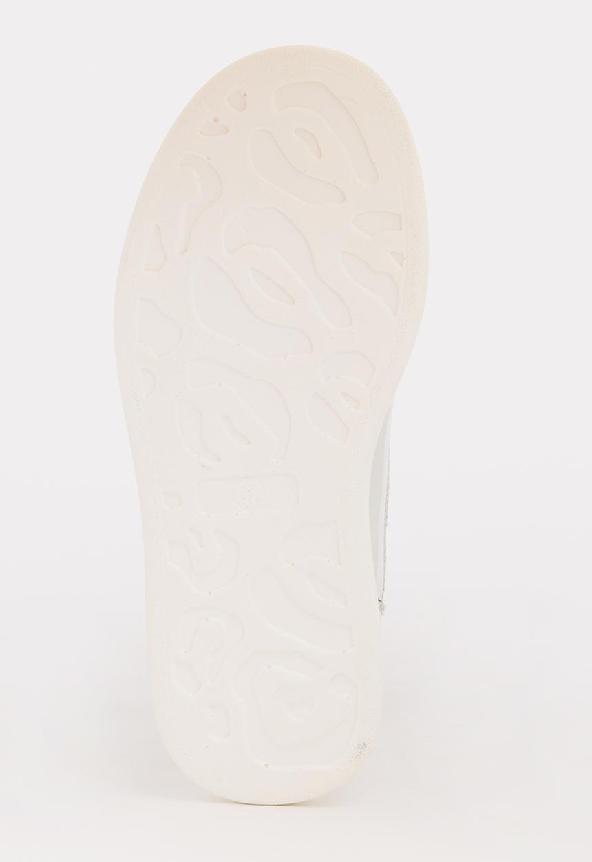 Pop Candy - Girls Metallic Sneaker Silver