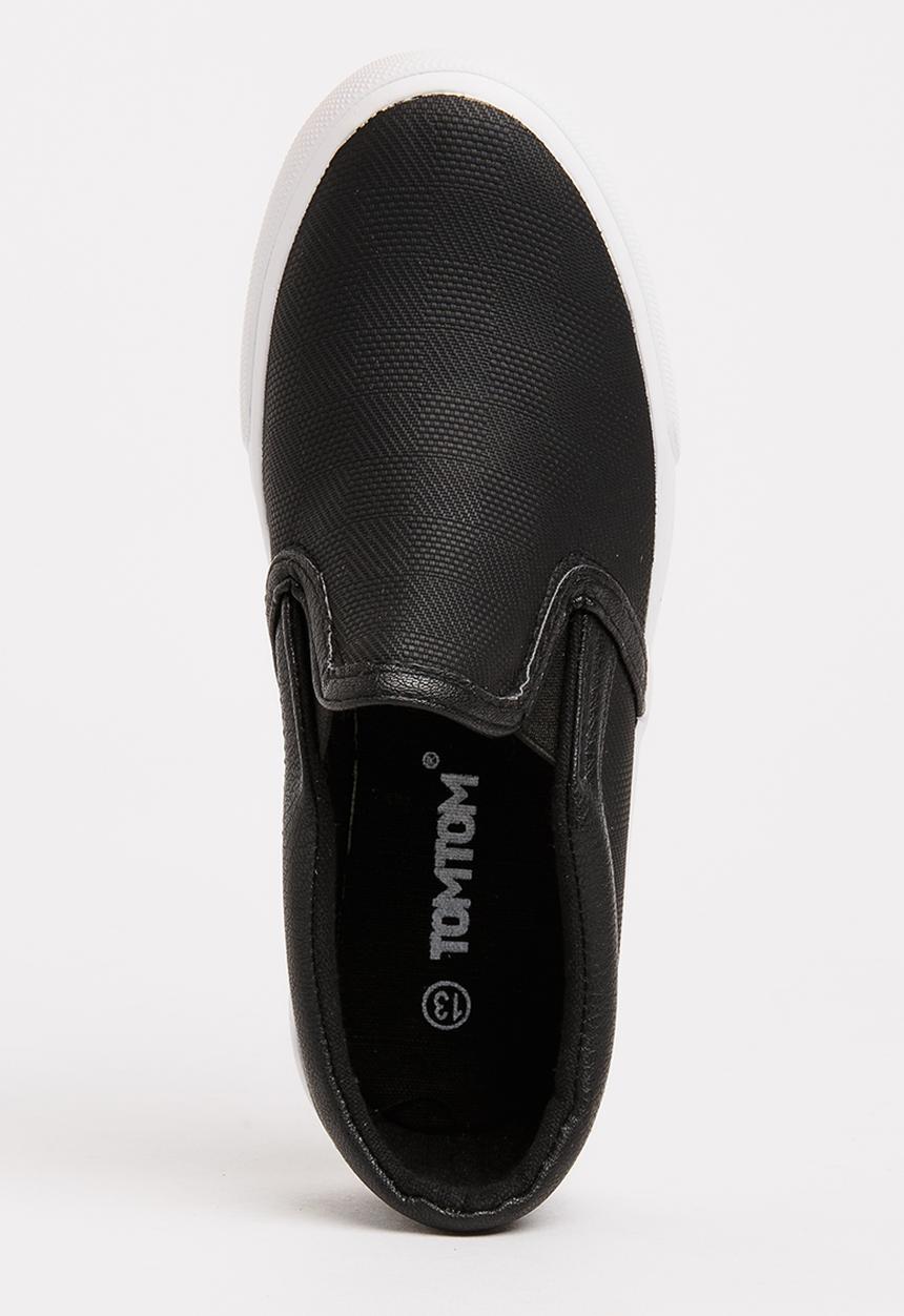 Tom Tom - Boys Slip-On Sneaker Black