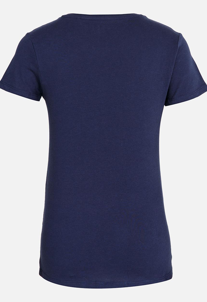 GUESS - Star Tri Tee Blue