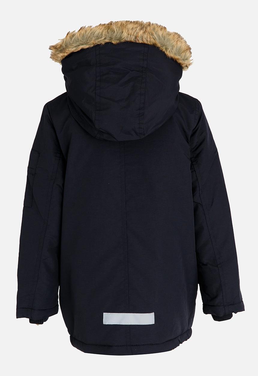 Brave Soul - Boys Zip Through Parker Jacket Navy