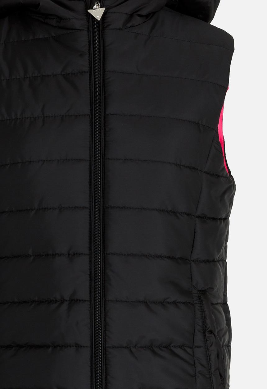 GUESS - Puffer Hoody Jacket Black