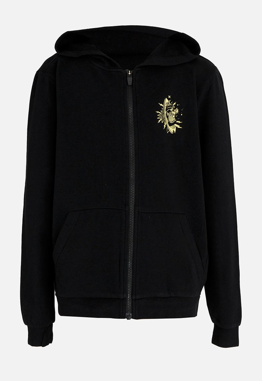 Hurley - Beach Club Destroy Hoody Black