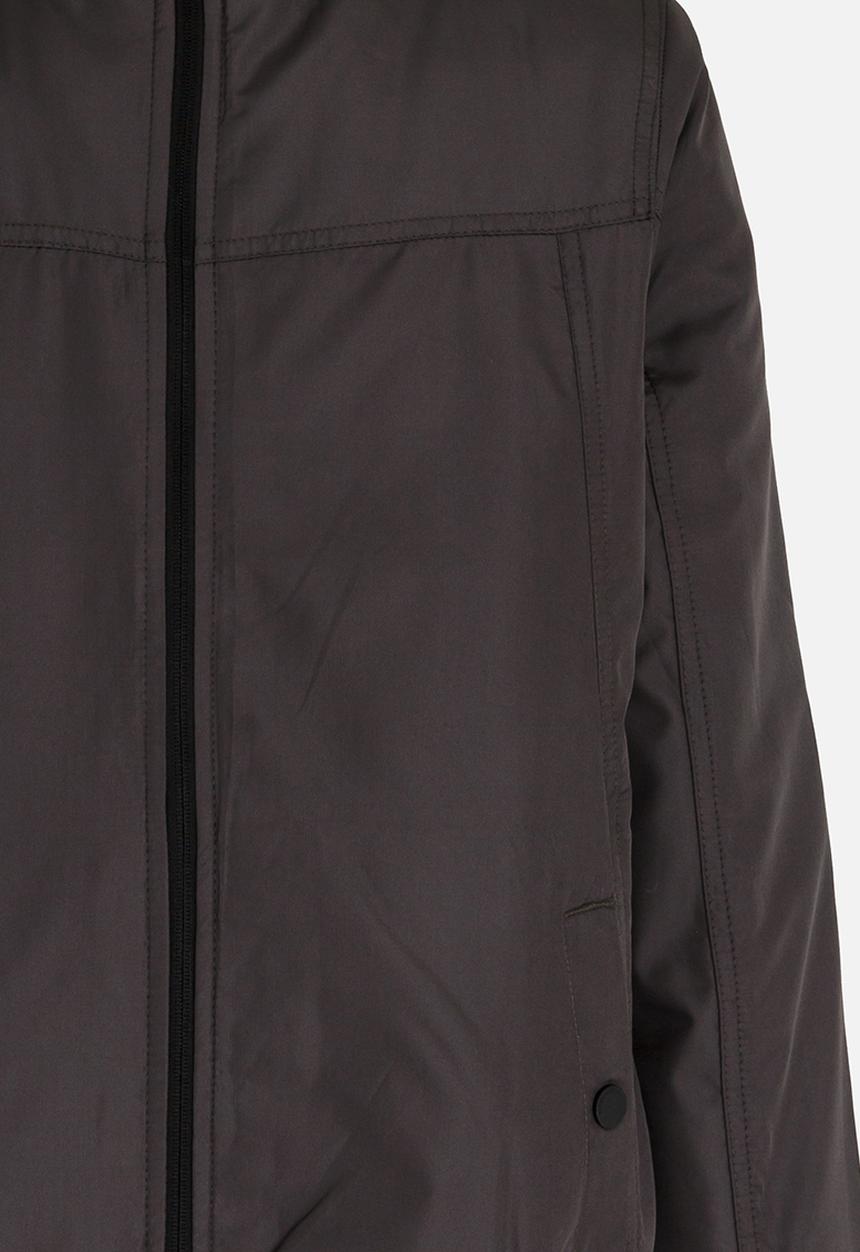 Brave Soul - Boys Hooded Windrunner Charcoal