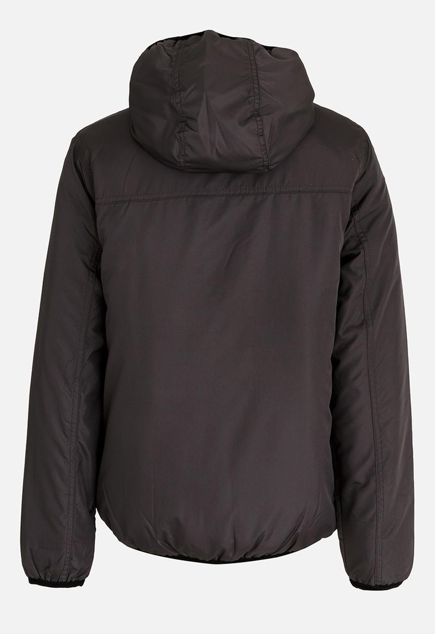 Brave Soul - Boys Hooded Windrunner Charcoal