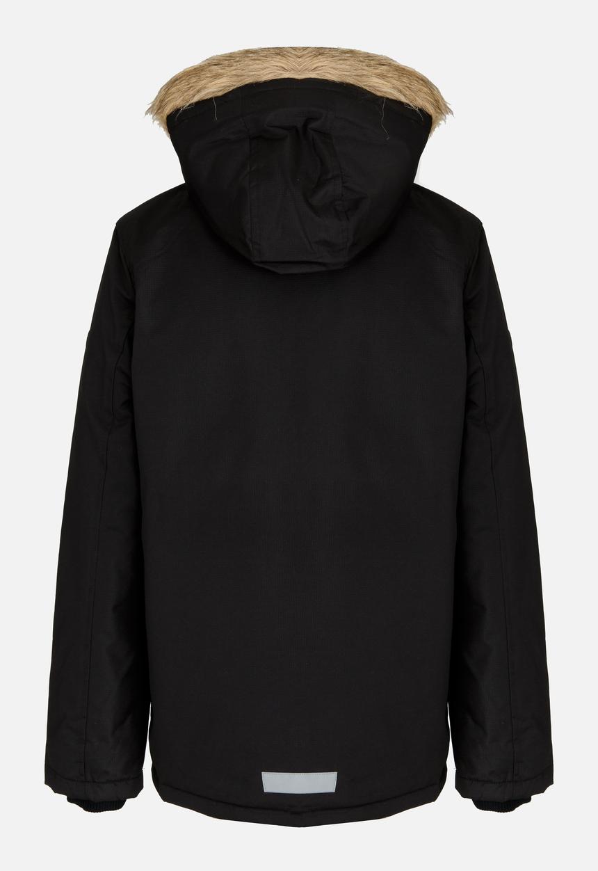 Brave Soul - Ripstop Parker Jacket Black