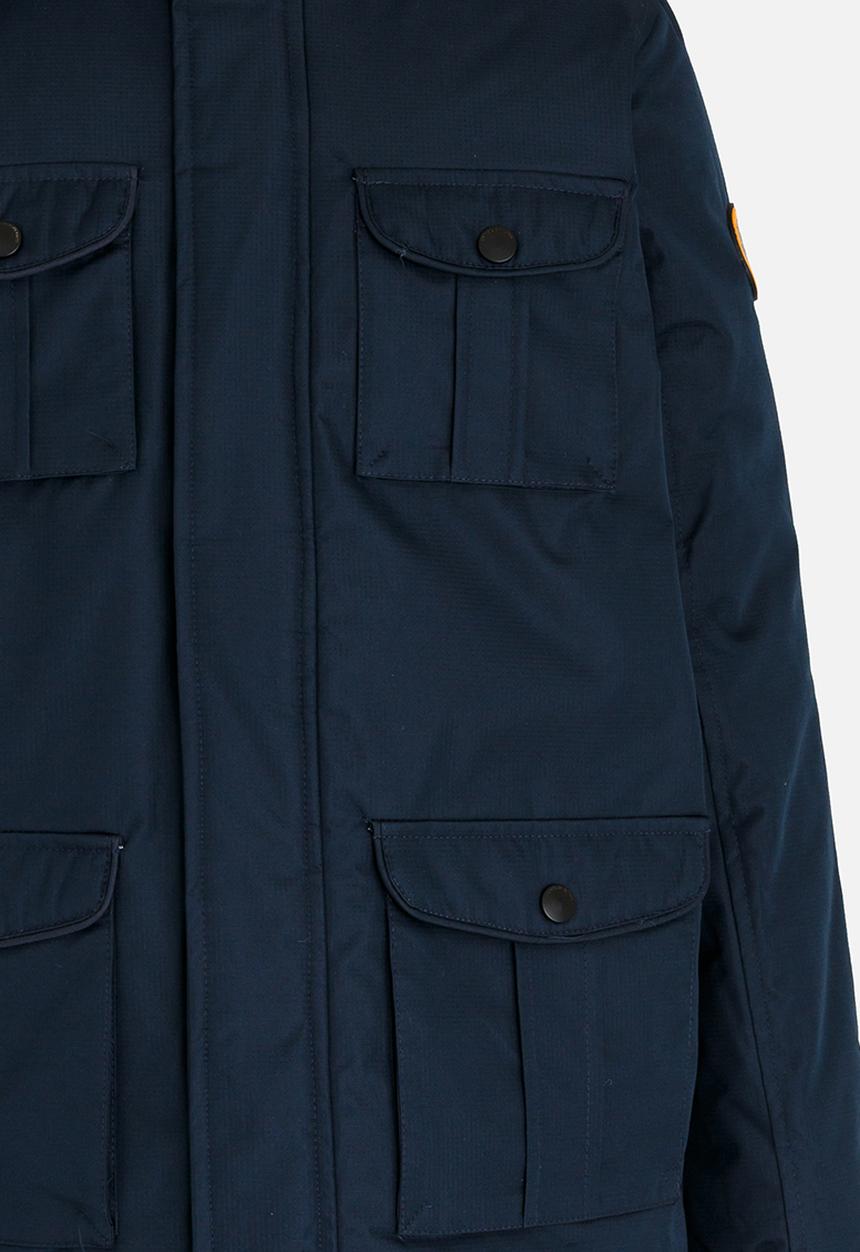 Brave Soul - Ripstop Parker Jacket Navy