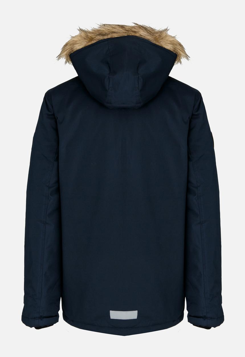 Brave Soul - Ripstop Parker Jacket Navy