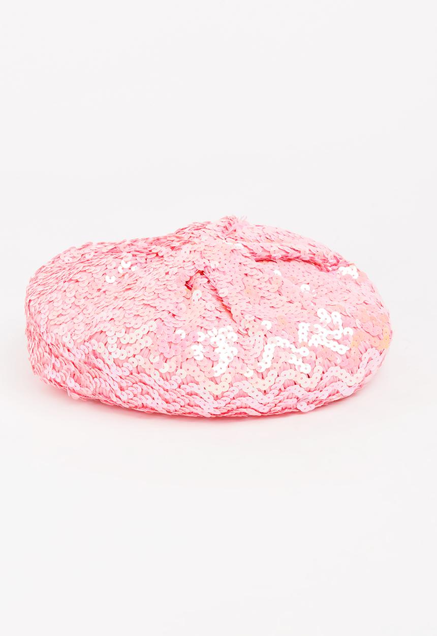 Pop Candy - Glitter Beret Mid Pink