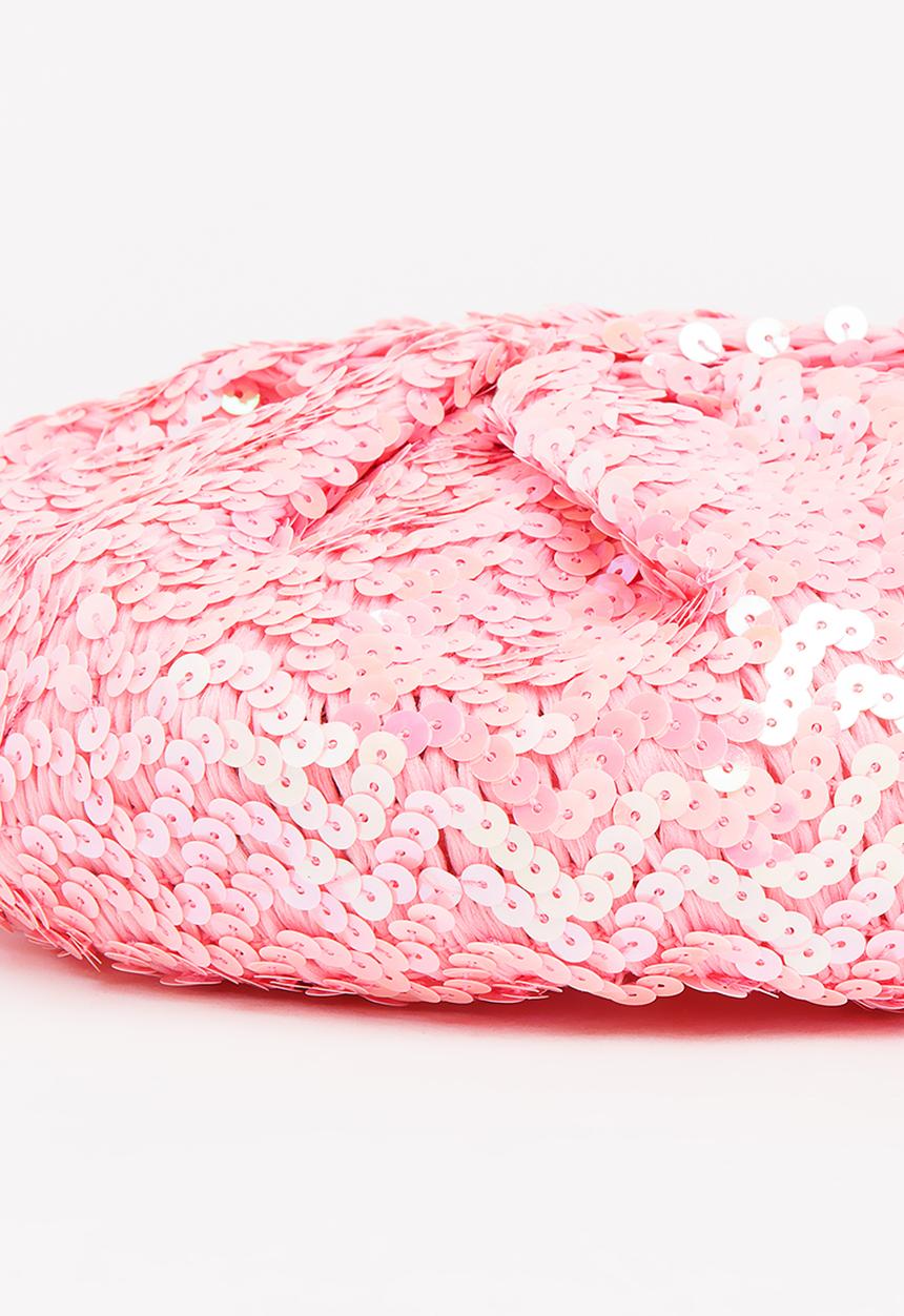 Pop Candy - Glitter Beret Mid Pink