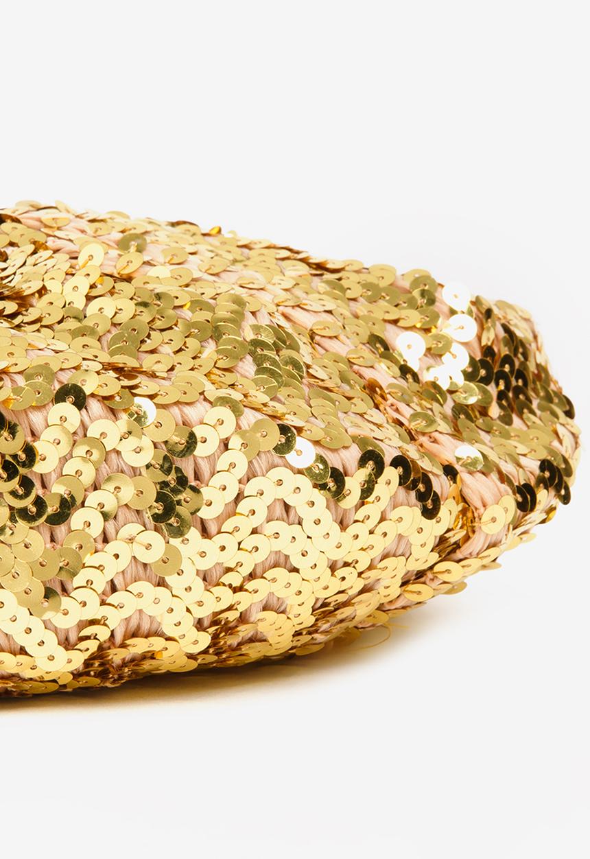 Pop Candy - Glitter Beret Gold