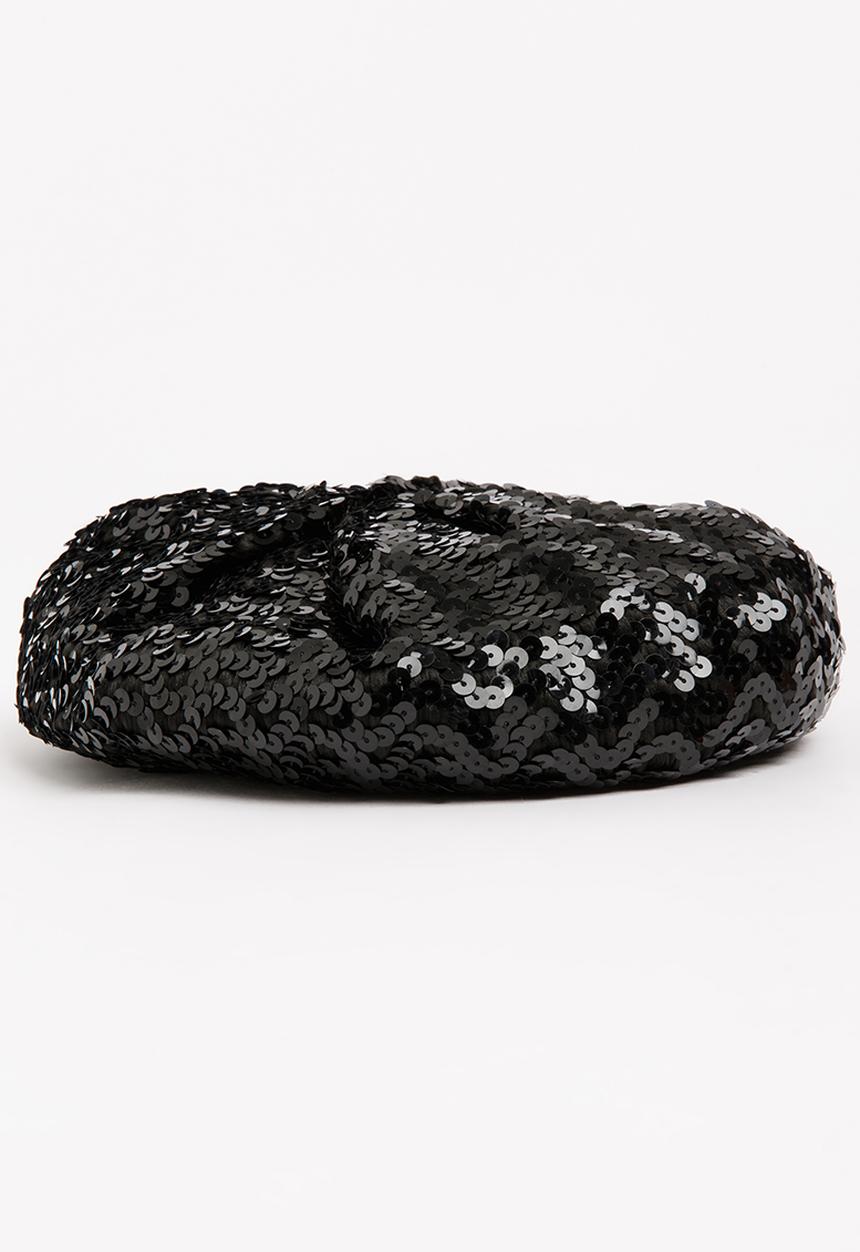 Pop Candy - Glitter Beret Black