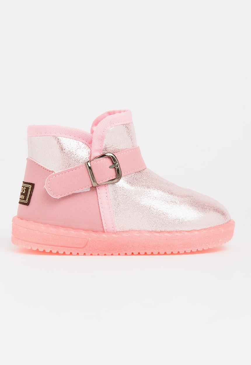 Pop Candy - Light Up Boot Mid Pink