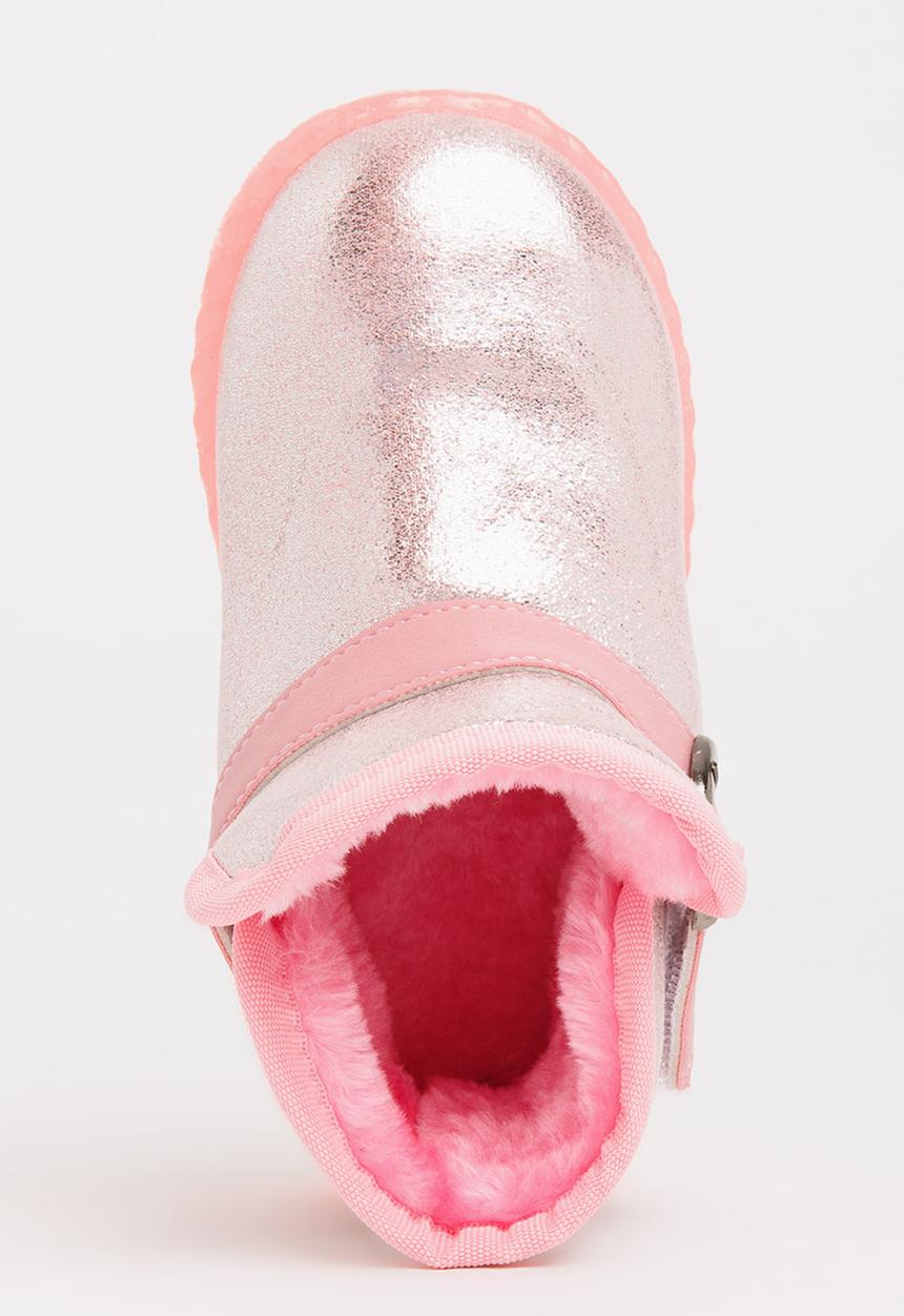 Pop Candy - Light Up Boot Mid Pink