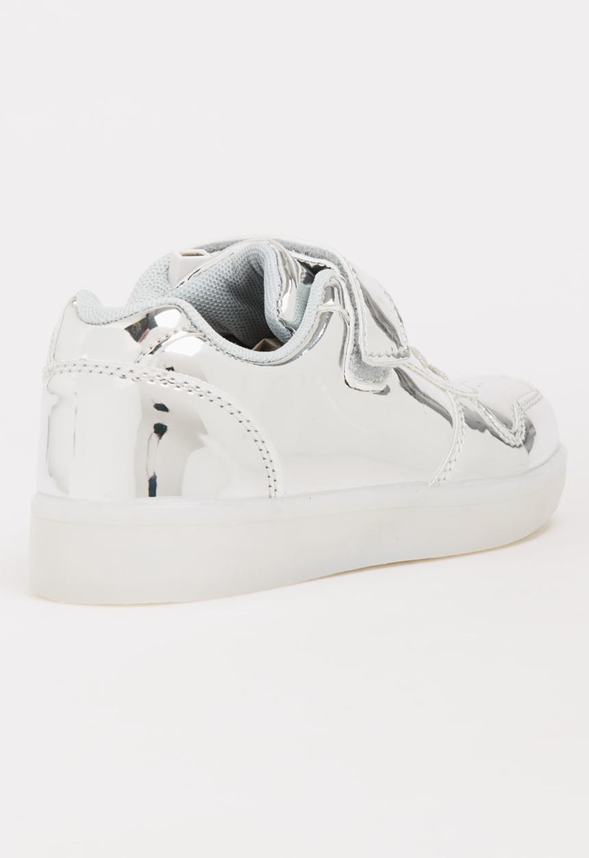 Pop Candy - Light Up Sneaker Silver