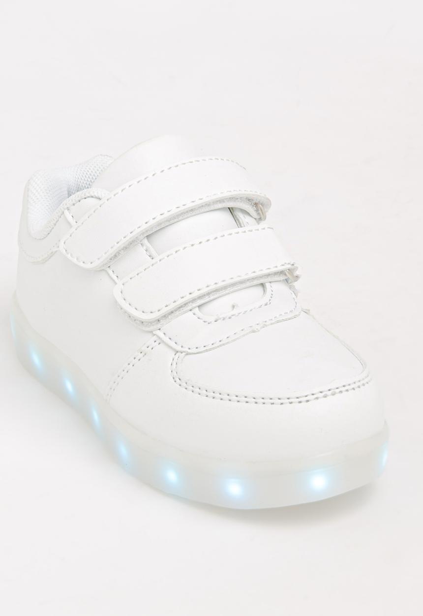 Pop Candy - Kids light up sneaker - white