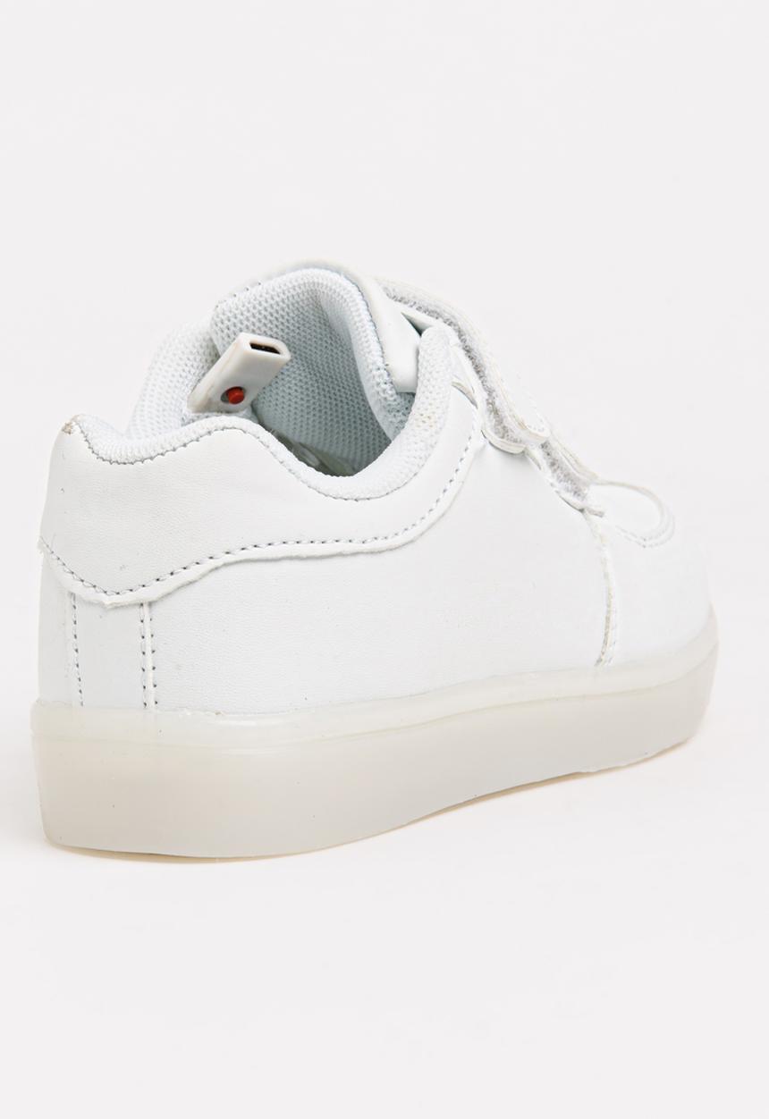 Pop Candy - Kids light up sneaker - white