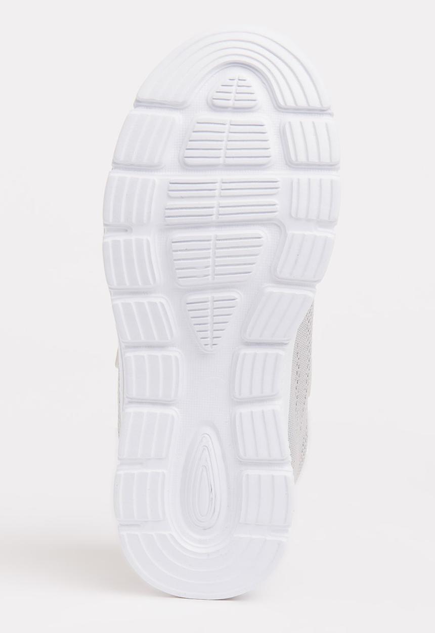 Pop Candy - Knitted Detail Sneakers Grey