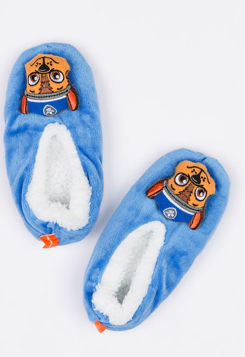 Character Fashion - Paw Patrol Sherpa Slippers Blue