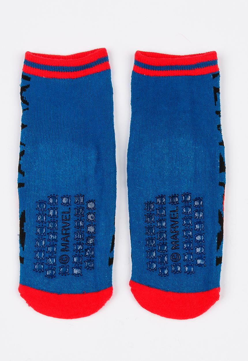 Character Fashion - Spider-Man Slipper Socks Multi-colour
