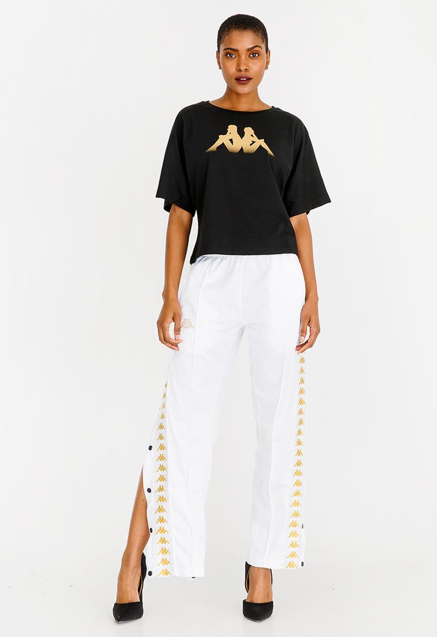 KAPPA - Training Crop Tee Black